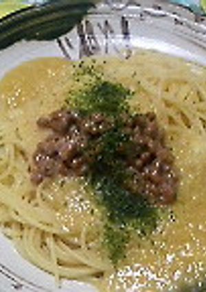とろろパスタ-レシピのメイン写真