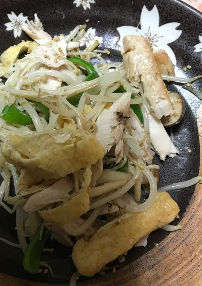 マグロときのこ類の野菜炒め-レシピのメイン写真