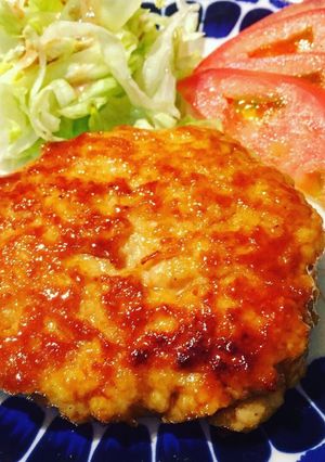 鶏肉のつくね風◎簡単豆腐ハンバーグ-レシピのメイン写真