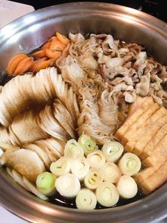 QC*無水すき焼き-レシピのメイン写真