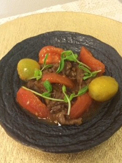 簡単☆牛肉とトマトのオイスターソース炒め-レシピのメイン写真