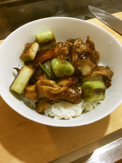 舞茸とネギの照り焼き丼-レシピのメイン写真