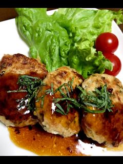 ふんわり〜^_^鶏挽肉と豆腐のつくね♡-レシピのメイン写真