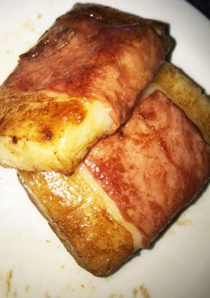 普通の焼き餅に飽きたら☆切り餅ベーコン-レシピのメイン写真