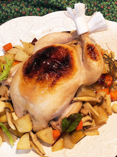 【クリスマス】柔らか丸鶏のローストチキン-レシピのメイン写真