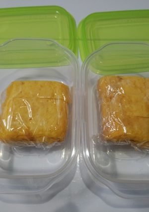 ふっくら卵焼きの冷凍保存で楽ちん弁当！-レシピのメイン写真
