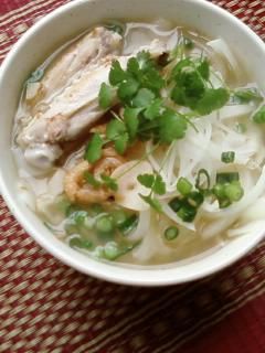 干しえびと鶏のフォー-レシピのメイン写真