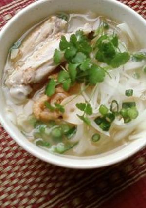干しえびと鶏のフォー-レシピのメイン写真
