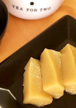 ふるんとぅるん♪簡単！やきいも水羊羹♪-レシピのメイン写真