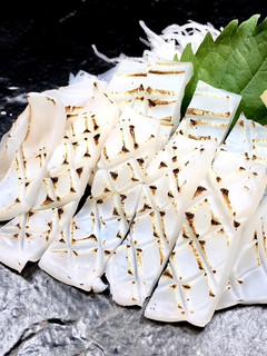 アオリイカの炙り 塩とレモンで☆-レシピのメイン写真