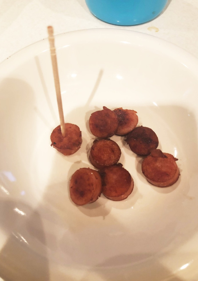 簡単おひとりおつまみウインナーの焼き方-レシピのメイン写真