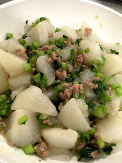 豚ひき肉とかぶのあっさり煮-レシピのメイン写真