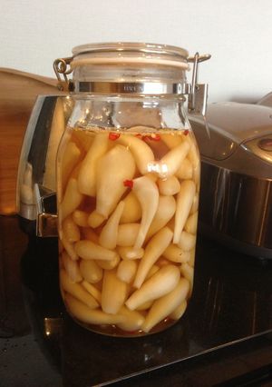 人生で一番美味いらっきょう漬け-レシピのメイン写真