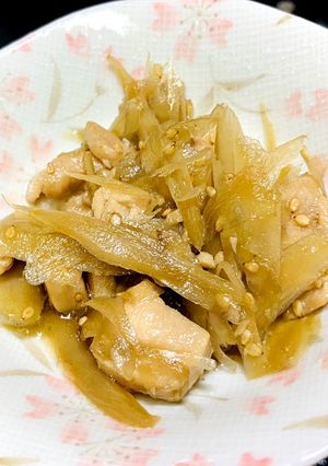 おばあちゃん直伝☆きんぴら牛蒡☆-レシピのメイン写真