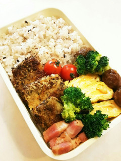 お弁当(11/24)塩鯖のパン粉焼き-レシピのメイン写真