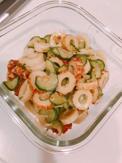 ちくわときゅうりの簡単サラダ♪懐かし味☆-レシピのメイン写真