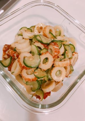 ちくわときゅうりの簡単サラダ♪懐かし味☆-レシピのメイン写真