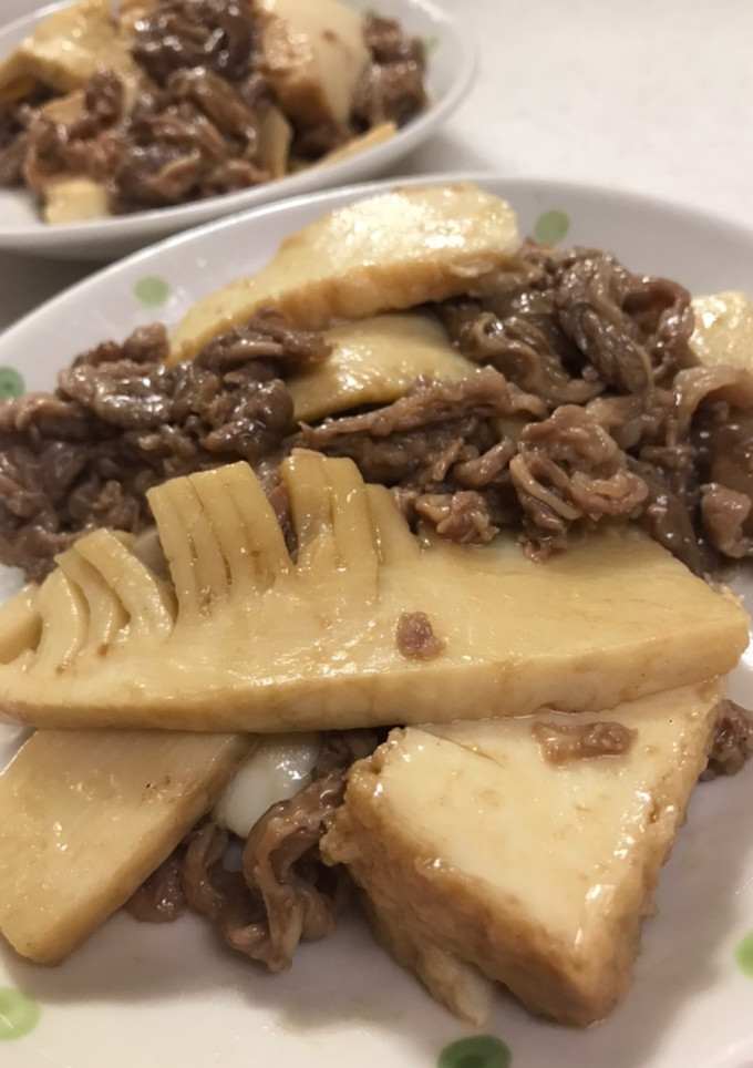 お肉やわらか☆牛肉と筍のオイスター炒め-レシピのメイン写真
