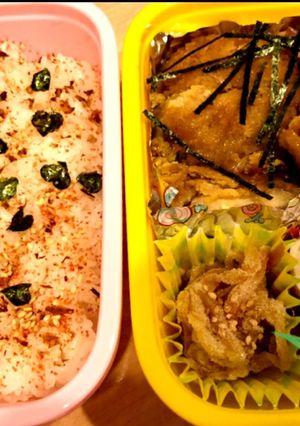 ♡簡単カツ煮弁当♡-レシピのメイン写真
