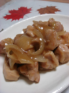 新玉ねぎと鶏肉のオイソース炒め♪-レシピのメイン写真