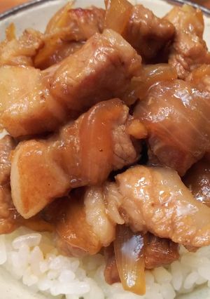 簡単中華・魯肉飯（ルーローハン）の具材-レシピのメイン写真