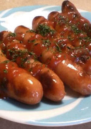 魚焼きグリルで♪ぱっくりウインナー-レシピのメイン写真