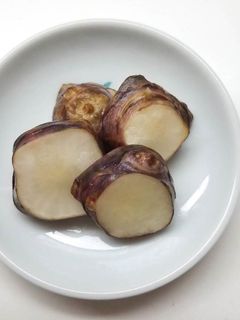 紫キクイモの浅漬け-レシピのメイン写真