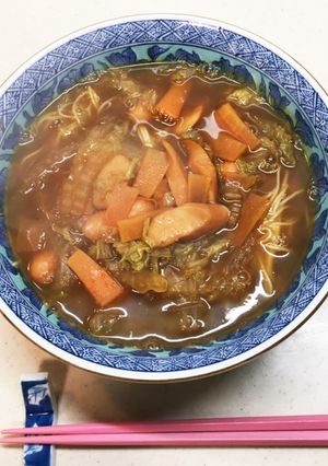 あったか和風カレーにゅうめん-レシピのメイン写真