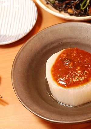 祖母の味♡絶品柚子味噌のふろふき大根-レシピのメイン写真