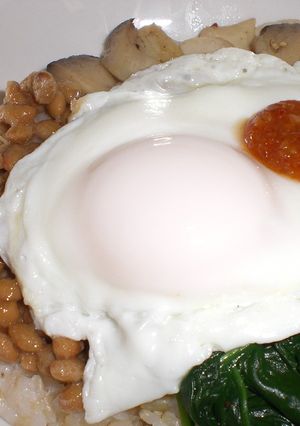とってもヘルシー☆ビビンバ風☆納豆ご飯-レシピのメイン写真