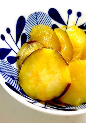 りんごとさつまいものみかん煮-レシピのメイン写真