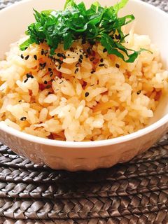 男子も喜ぶ♪生姜とシラスの炊き込みご飯-レシピのメイン写真