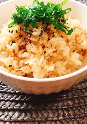 男子も喜ぶ♪生姜とシラスの炊き込みご飯-レシピのメイン写真