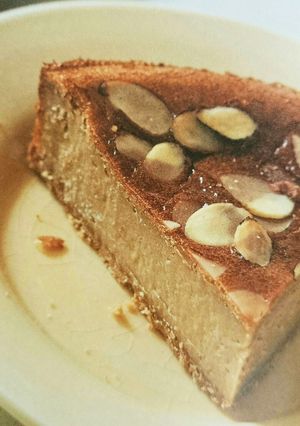 コーヒーアーモンドチーズケーキ-レシピのメイン写真