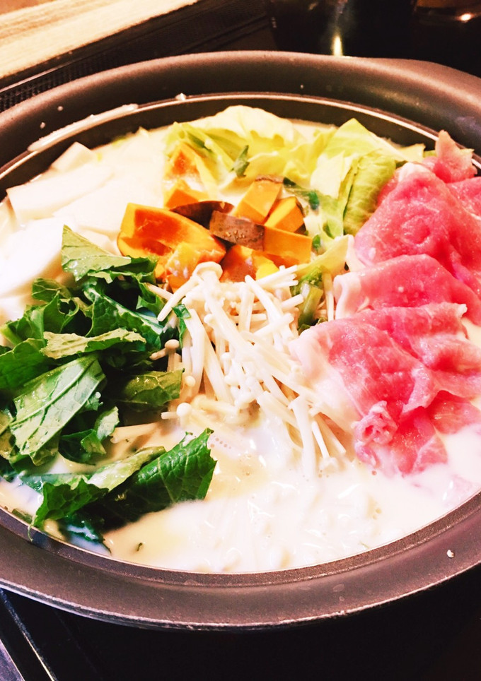 簡単 味噌 豆乳鍋-レシピのメイン写真