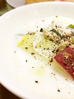 さつまいもと長葱のあったかミルクスープ-レシピのメイン写真