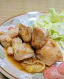 ゆず茶消費おかず♪鶏ももトロトロゆず茶煮