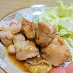 รูปของ ゆず茶消費おかず♪鶏ももトロトロゆず茶煮