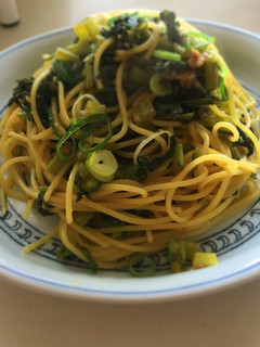 ツナと大根の葉の和風パスタ♪-レシピのメイン写真