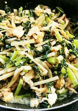 大根の葉と皮を使った簡単おかず-レシピのメイン写真
