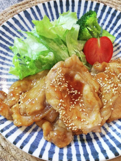 甘辛~豚肉のくわ焼き~-レシピのメイン写真