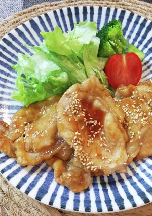 甘辛~豚肉のくわ焼き~-レシピのメイン写真