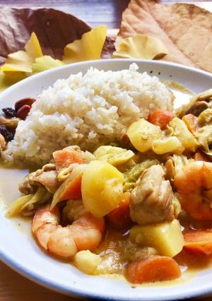 イエロー.·˖*✩⡱マジックなカレー!-レシピのメイン写真