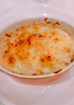 シャキシャキ蓮根のシーフード豆腐グラタン-レシピのメイン写真