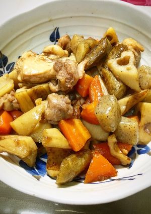 我が家の筑前煮-レシピのメイン写真