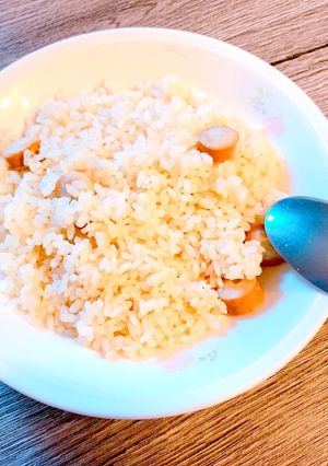 炊飯器で簡単♪やみつきウィンナーピラフ-レシピのメイン写真