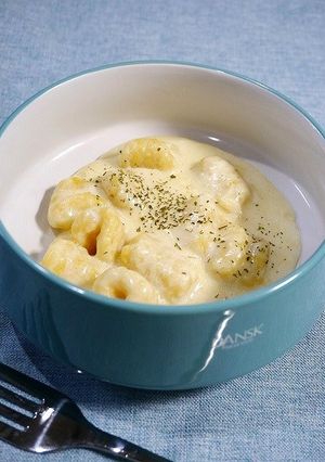 簡単！さつまニョッキのチーズクリーム-レシピのメイン写真