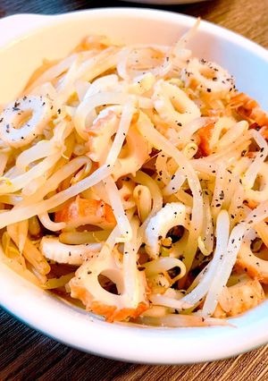 レンチンで！もやしとちくわの簡単ナムル-レシピのメイン写真
