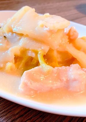 味噌汁の残りで！濃厚味噌煮込みチキン-レシピのメイン写真