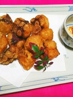 パクっサクっコリっ★やみつきタコ唐揚げ-レシピのメイン写真